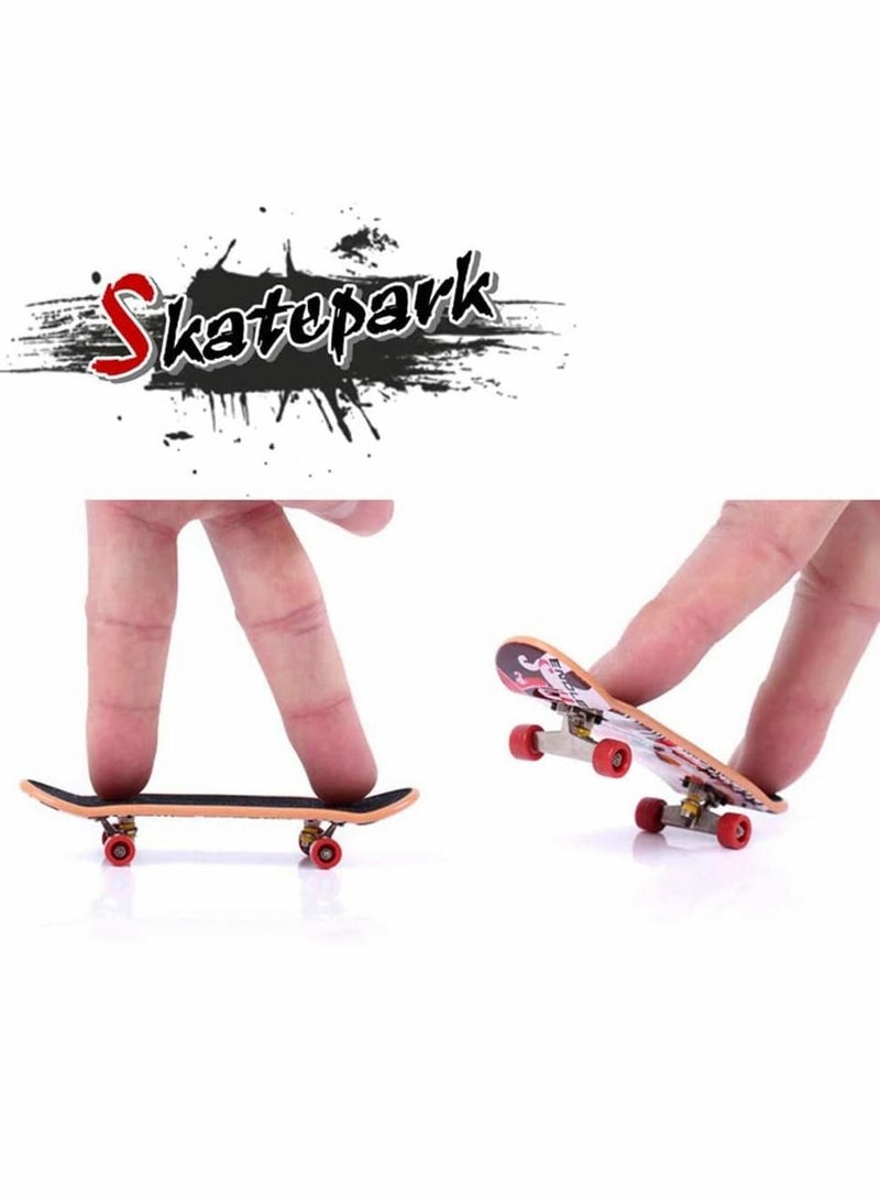 KASTWAVE DIY Assembly Mini Finger Skateboard, Deck Truck Skate Park Board Boy Kid Children, Gifts for Kids Children Toys Finger Skater, Party Favors, Birthday Creative Gifts, Mini Skateboard Starter Kit (3PCS) - Image 4