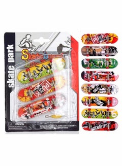 KASTWAVE DIY Assembly Mini Finger Skateboard, Deck Truck Skate Park Board Boy Kid Children, Gifts for Kids Children Toys Finger Skater, Party Favors, Birthday Creative Gifts, Mini Skateboard Starter Kit (3PCS)  - Image 1