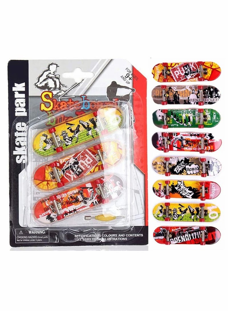 KASTWAVE DIY Assembly Mini Finger Skateboard, Deck Truck Skate Park Board Boy Kid Children, Gifts for Kids Children Toys Finger Skater, Party Favors, Birthday Creative Gifts, Mini Skateboard Starter Kit (3PCS) - Image 1