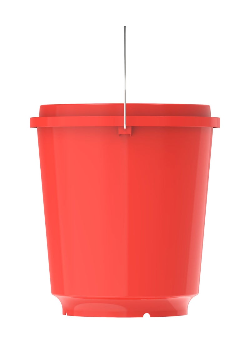 Cosmoplast EX 20L Round Plastic Bucket with Steel Handle  - Image 3