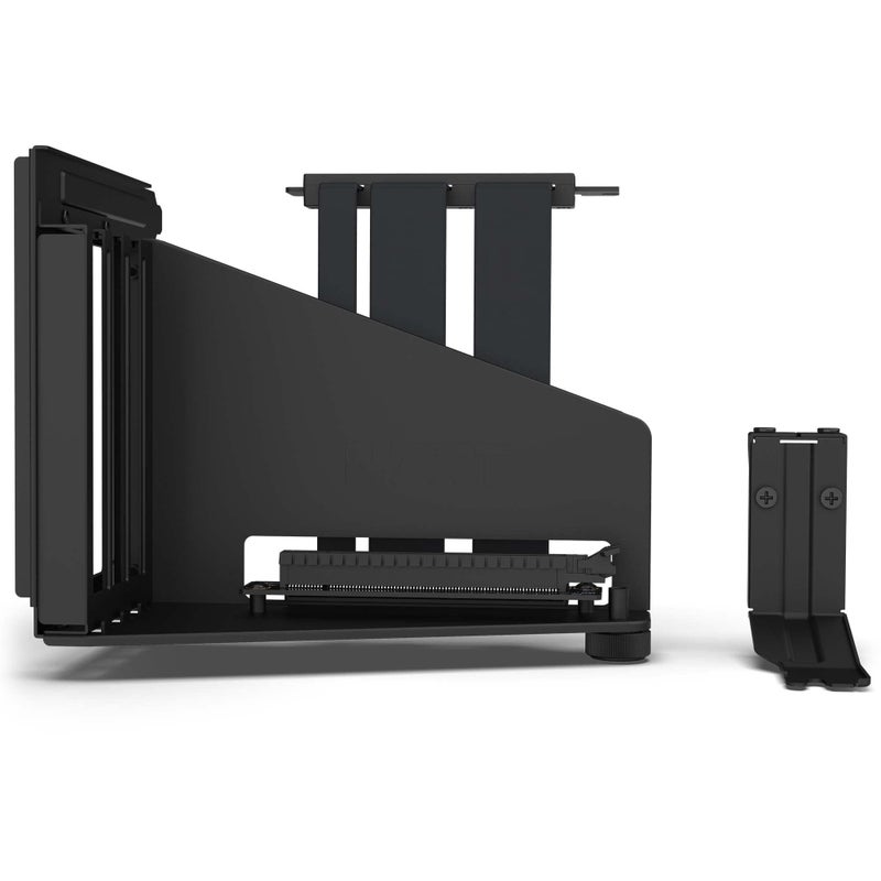 NZXT Vertical GPU Mounting Kit - AB-RH175-B1-175 mm PCIe 4.0x16 Riser Cable - GPU Holder - Sturdy Steel Bracket - Black - Image 2