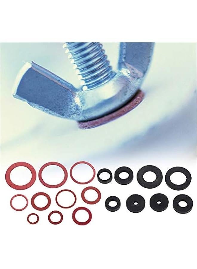 Plumbing Gaskets, 141pcs High Density Rubber Tap Sealing Washers Assortment Set, Rubber Sealing Assortment Plumbing Gasket Set for Sealing Taps, Valves, and More  - Image 5