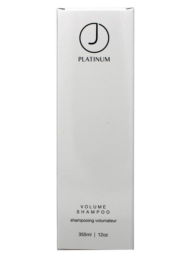 J Beverly Hills J Beverly Hills Platinum Volume Shampoo with Coconut Oil for Hydrating Hair, 12 Oz 