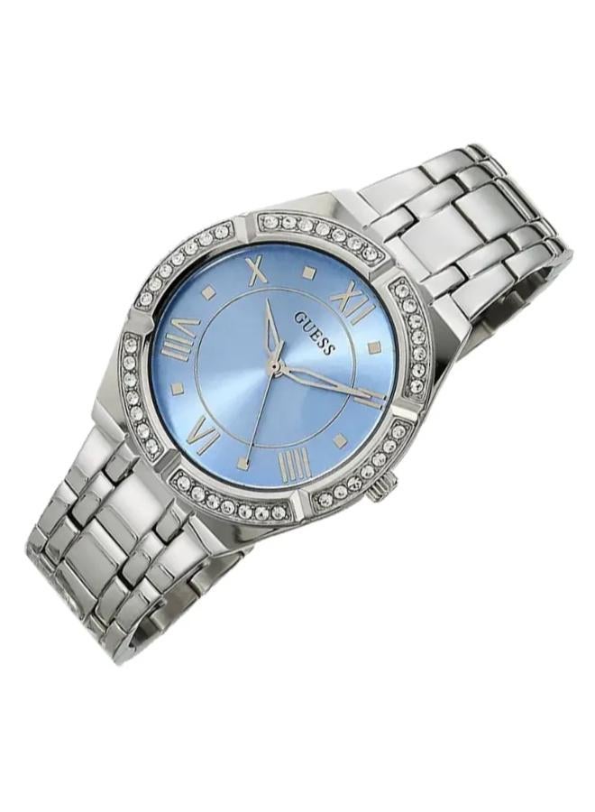 Guess  Blue Dial Silver Watch  GW0033L5 - Image 2