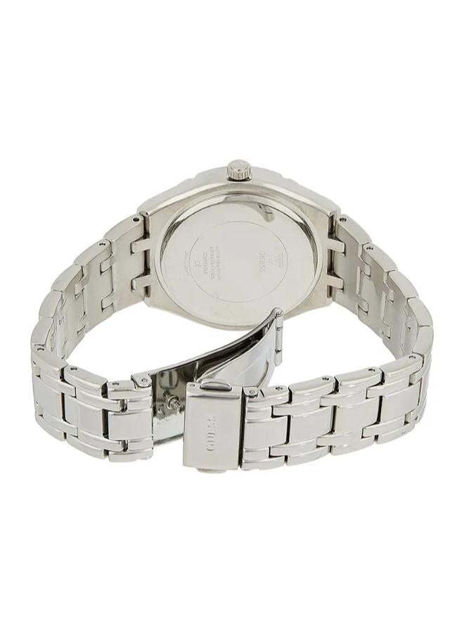 Guess  Blue Dial Silver Watch  GW0033L5 - Image 3