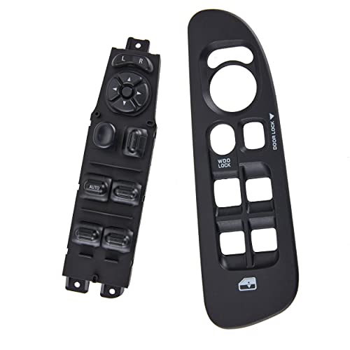 ZAPOSTS Power Window Switch Fits for 2002-2010 Dodge Ram 1500 2500 3500, 2001-2004 Dodge Dakota, Driver Side Control Door vidrios Master Switch OEM 56049805AB.Black Panel - Image 4
