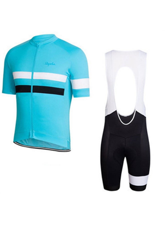 Summer Bicycle Short-sleeved Cycling Suit Mountain Road Bicycle Cycling Shirt Children's Roller Skating Suit