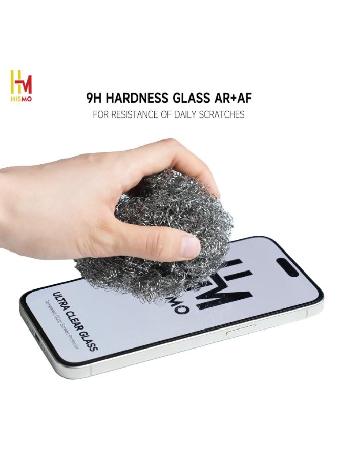 Ultra Privacy Screen Protector【iPhone 16 Pro Max】HD Clarity, 9H Tempered Glass, Anti-Scratch, Anti-Fingerprint, Bubble-Free Easy Installation, Full Edge Coverage, Tested for Extreme Durability