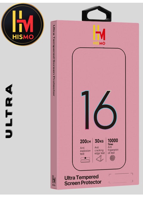 Ultra Privacy Screen Protector【iPhone 16 Pro Max】HD Clarity, 9H Tempered Glass, Anti-Scratch, Anti-Fingerprint, Bubble-Free Easy Installation, Full Edge Coverage, Tested for Extreme Durability