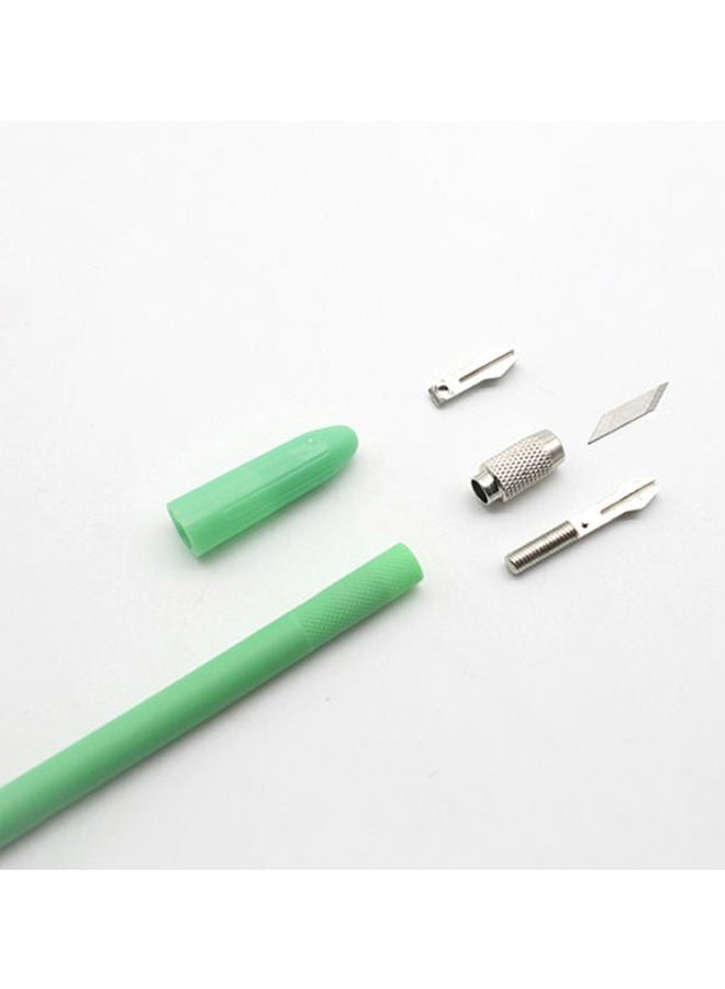 NIBEMINENT A5 Cutting Mat Set Green/Silver/White - Image 2