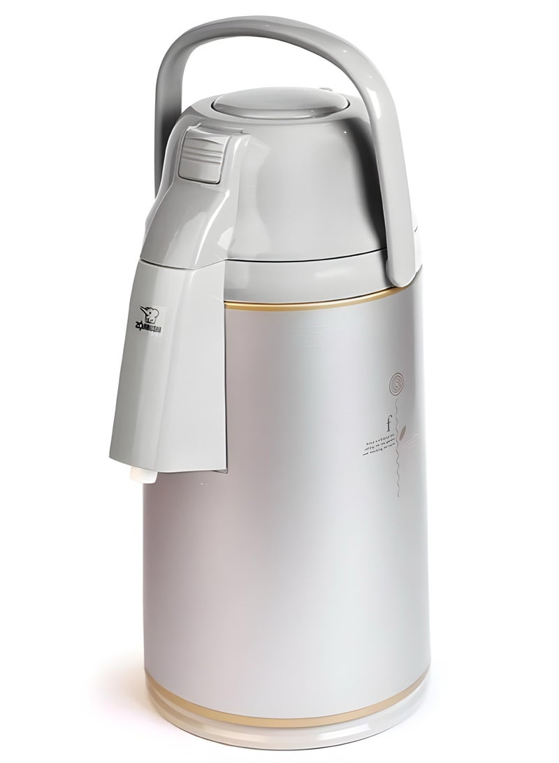 زوجيروشي ترمس  - زوجيروشي ياباني - أبو فيل  -  سعة 3 لتر - لون بيج - Image 2