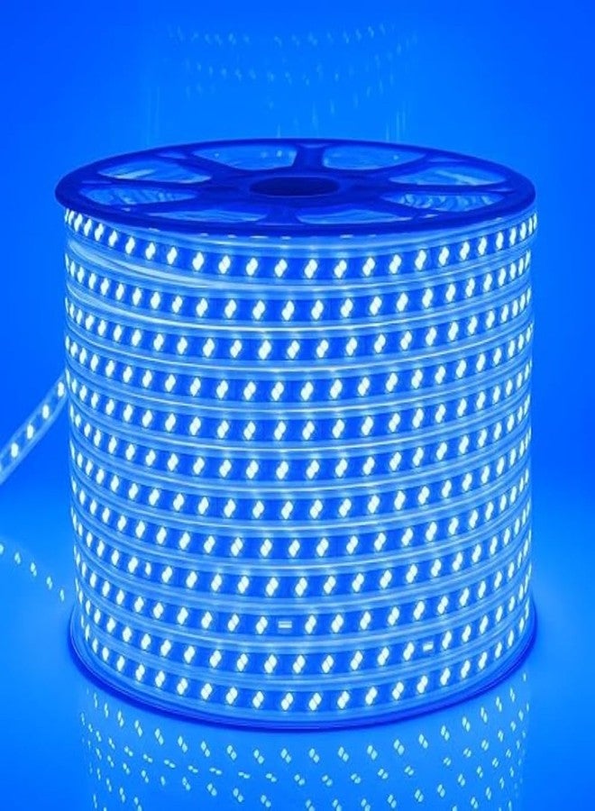 شريط إضاءة LED مقاوم للماء من أتولكس بطول 21 مترًا، لون أزرق فاتح (5730 SMD)، موفر للطاقة، مثالي للأسقف المعلقة، وديكور الغرف، واحتفالات ديوالي، وعيد الميلاد، وتزيين المنزل. - Image 1
