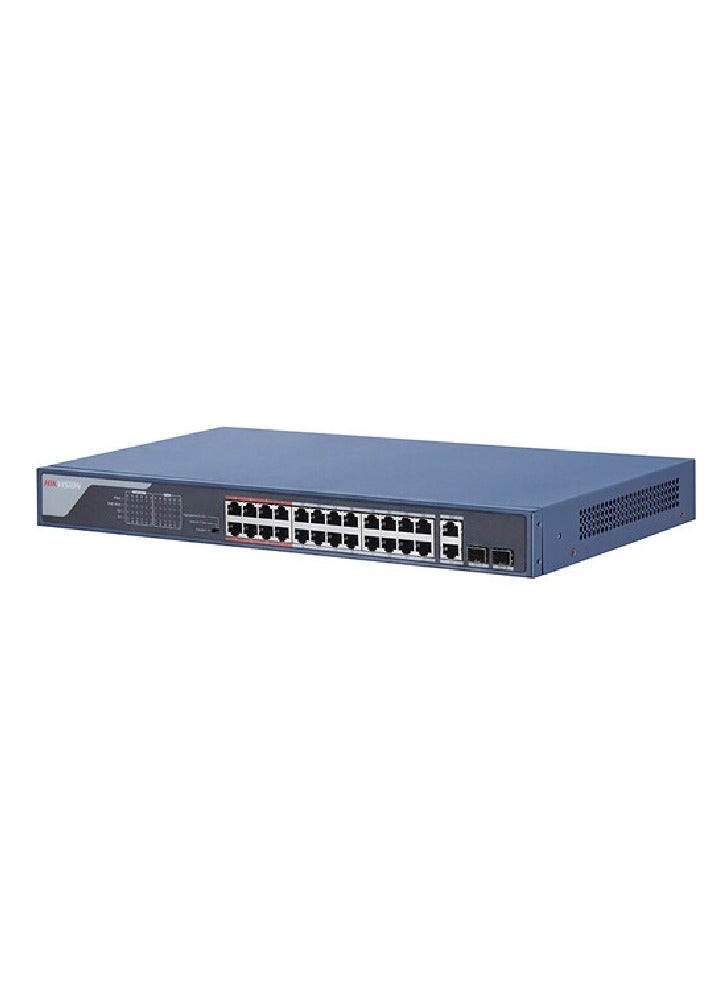 HIKVISION DS-3E1326P-EI 24 Port Smart POE Switch Black - Image 2