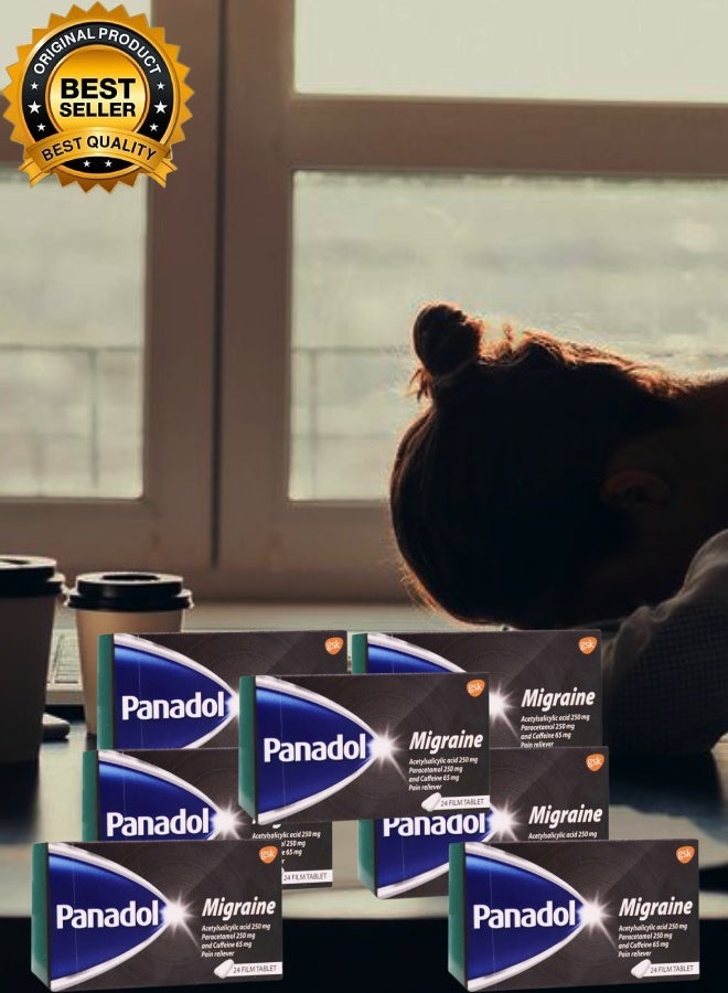 Panadol 7 Pieces Panadol Migraine 24 Tablet - Image 1