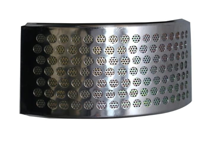 3 Number Gharghanti Jali Stainless Steel Suitable for All Flour Mill Silver 