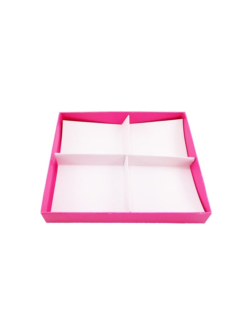 AL QADAH Greeting Card Paper Box 4 Sections Organize and Showcase Your Heartfelt Greetings - Image 1