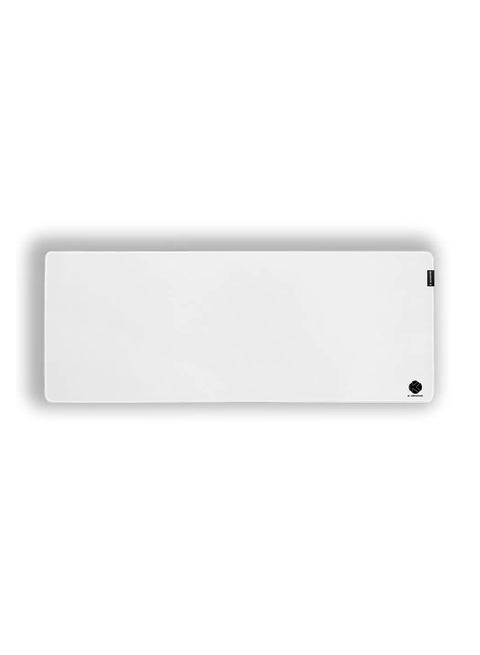 Gaming Mousepad Glide White XL 800 x 300 x 3MM Waterproof with Anti Slip Rubber Base