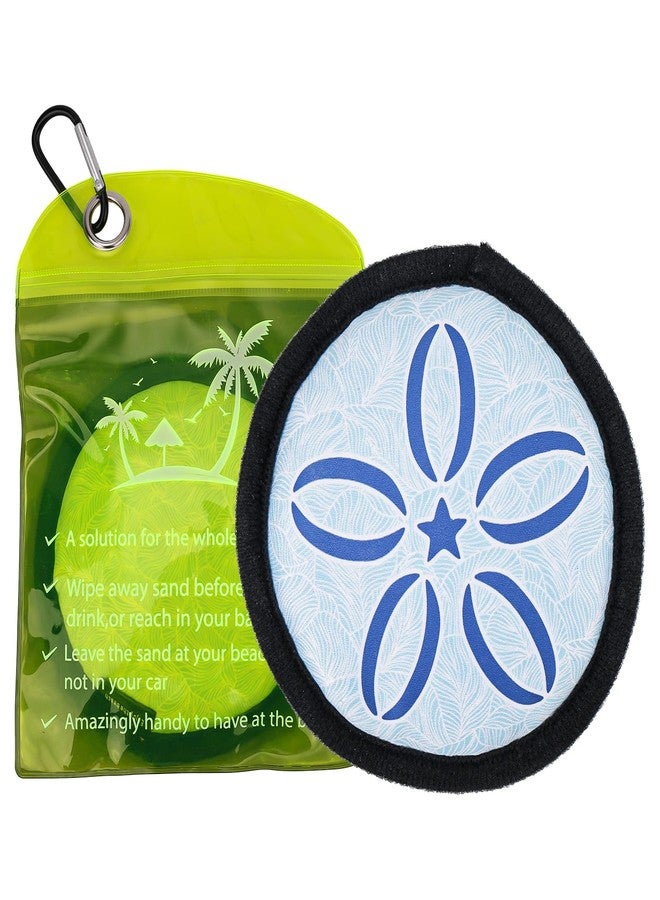 Gosknor Sand Remover for Beach, Portable Sand Removal Bag Wipes Cleaner with Carabiner for Kids Adults Beach Summer Vacation Must-Have Essentials - Image 1