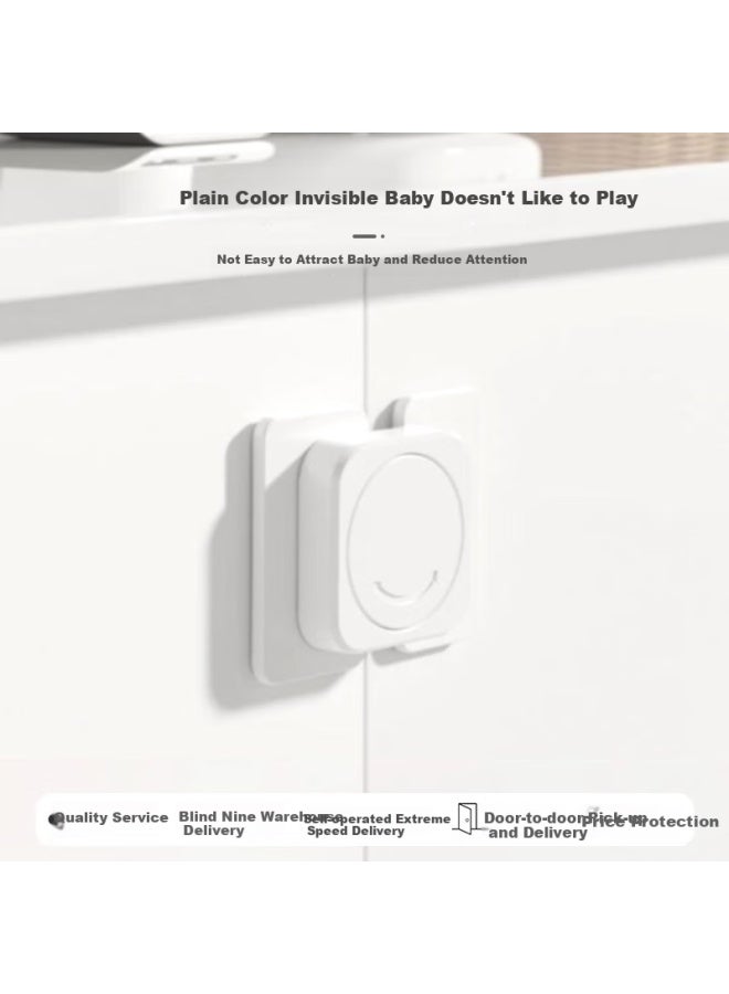 9i9 Baby Safety Lock For Drawers, Cabinets, Refrigerators - 5-pack A4 - Image 3