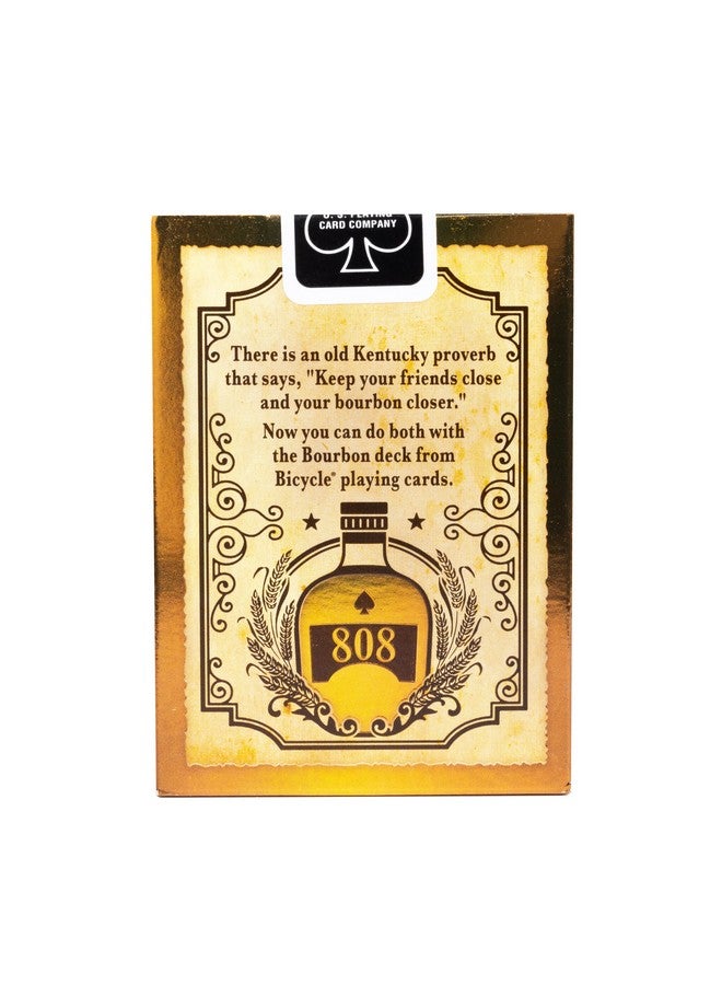 Bicycle Bourbon Playing Cards Brown' - Image 4