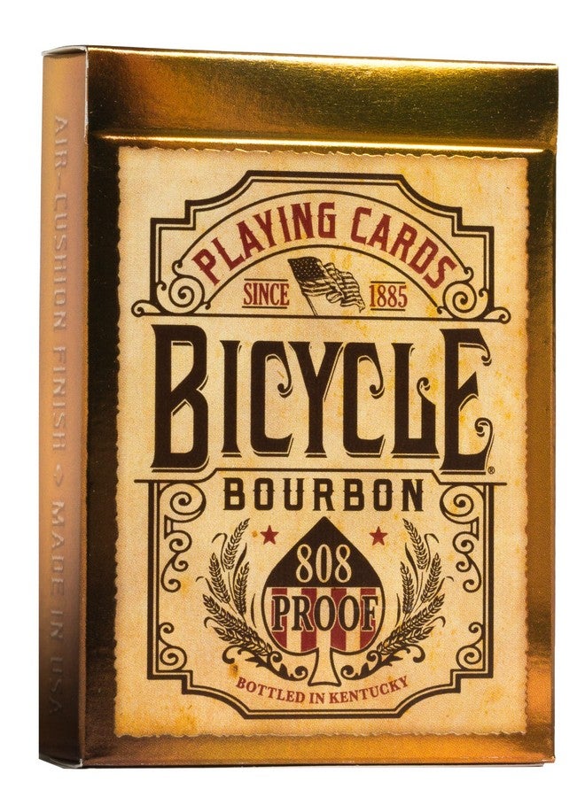 Bicycle Bourbon Playing Cards Brown' - Image 1