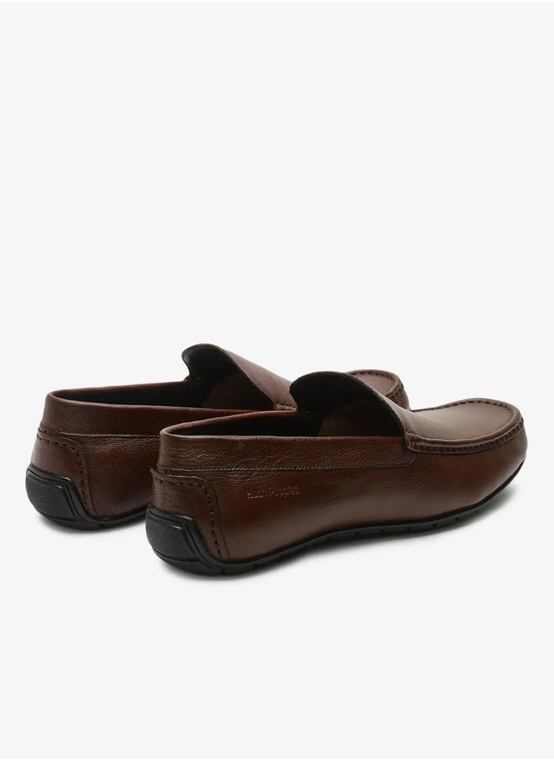 Hush Puppies Leather Moccasins Shoes