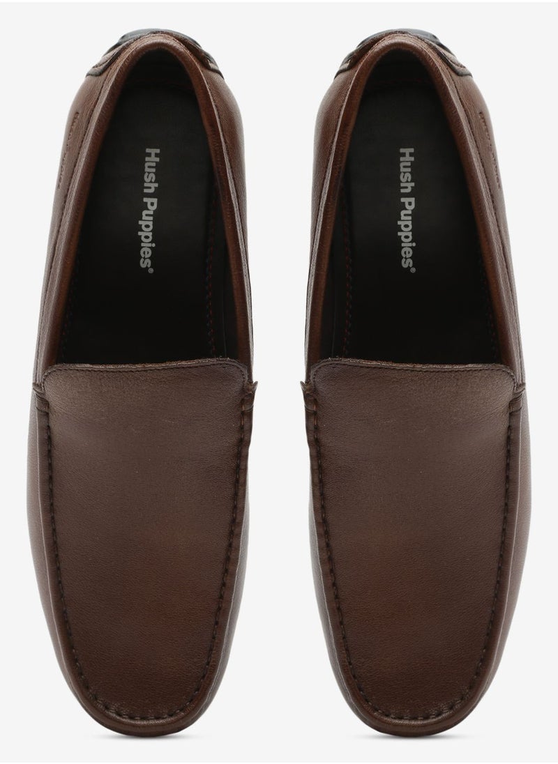 Hush Puppies Leather Moccasins Shoes  - Image 3