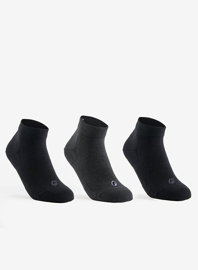 DECATHLON Kids' Mid-High Sports Socks Tri-Pack RS 160 - / - Image 1