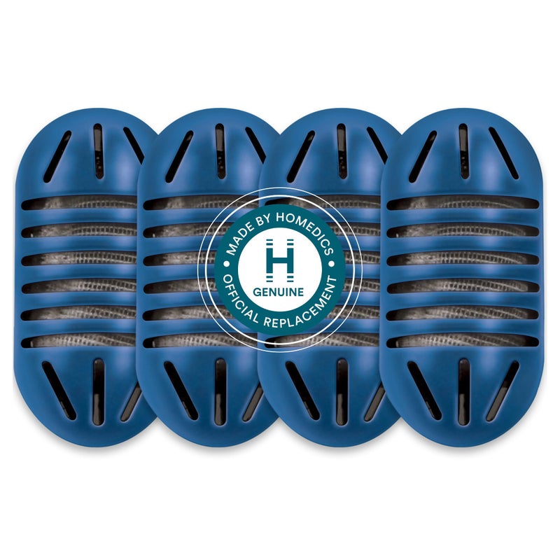 HoMedics HoMedics Demineralization Cartridge for Ultrasonic Humidifiers – 4-Pack Humidifier Filter Replacements, Filters Mineral Deposits and Purifies Water in Air Humidifiers for Bedroom, Plants, Office Blue  - Image 1