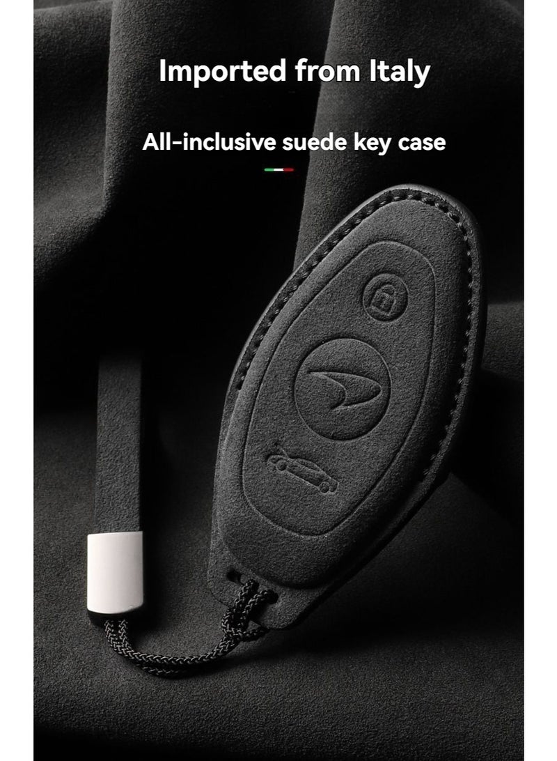 McLaren Suitable for McLaren GT suede keycase McLaren 600LT all inclusive McLaren 540C shell 570 buckles - Image 2