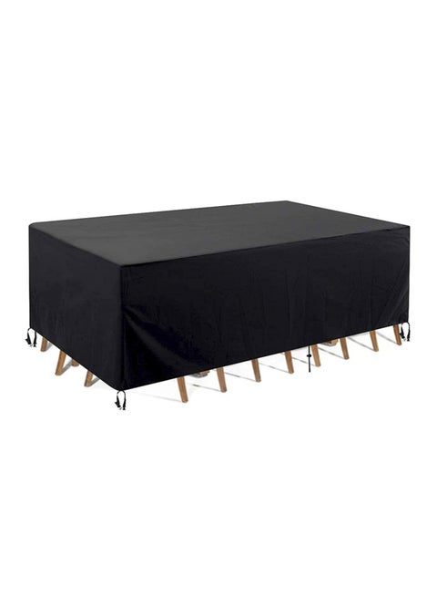 Waterproof Extra Large Outdoor Furniture Set Cover, Heavy Duty Oxford Fabric Garden Patio Table and Chair Sofa Set Cover, Rectangle Dust Proof UV Resistant Anti Sun/UV/Wind Protection (213*132*74CM)