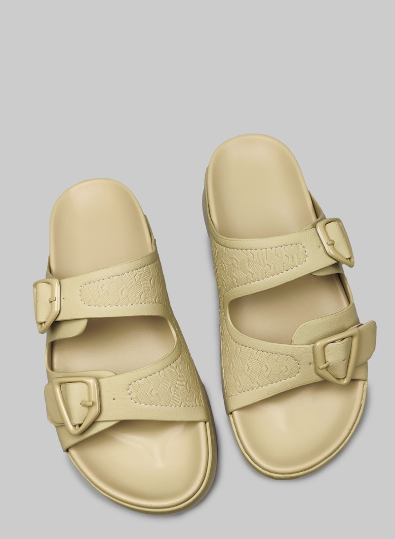 Wide Fit Flat Platform Sandals for Girls & Ladies, non-Slip Sole & Comfort Arch Support -Perfect for Casual Outfit, Desert Walking & Summer! - Image 4