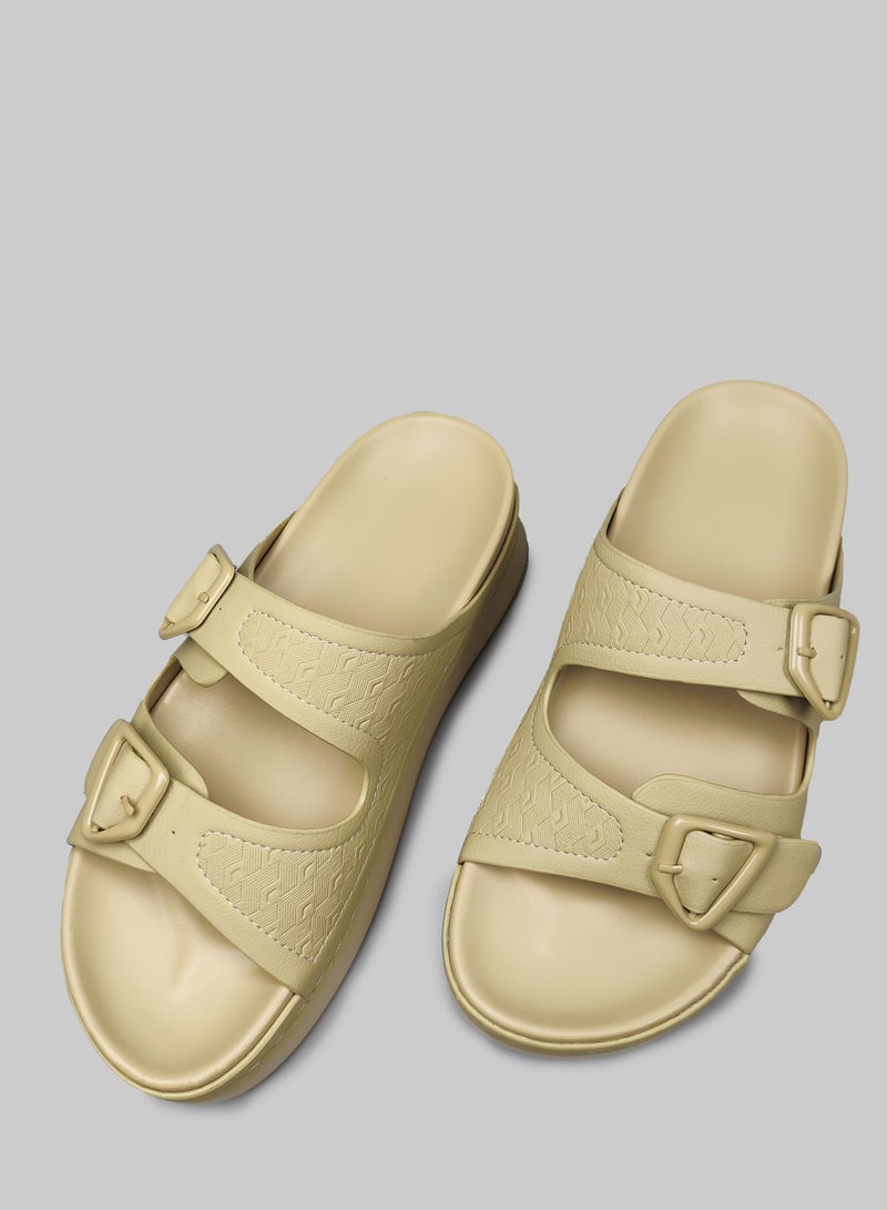 Wide Fit Flat Platform Sandals for Girls & Ladies, non-Slip Sole & Comfort Arch Support -Perfect for Casual Outfit, Desert Walking & Summer! - Image 3