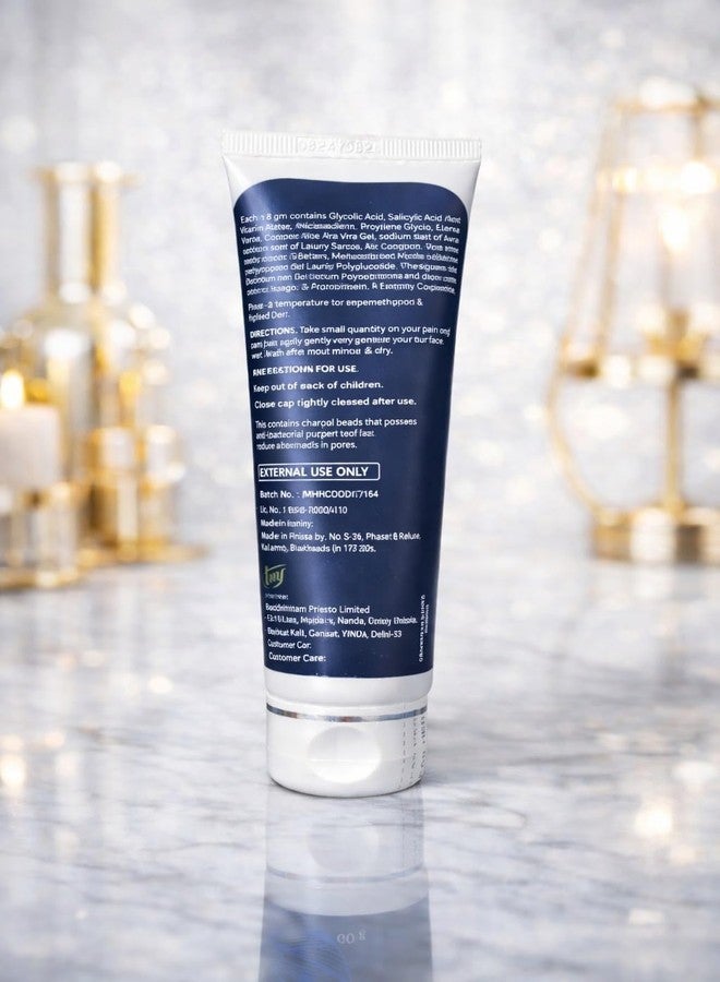Enlite anti-acne Face Wash Gel with Salicylic Acid & Glycolic Acid Deep Cleansing Facewash for Pimples Acne Prone & Oily Skin With Vitamin E 60g - Image 2