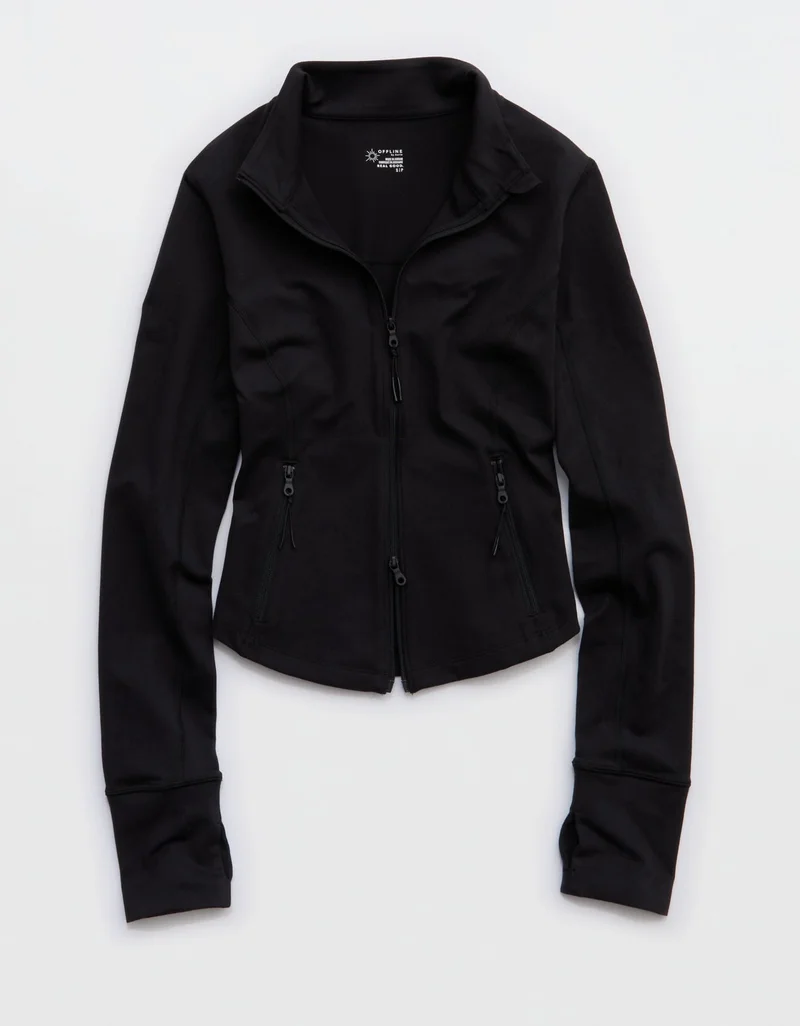 Aerie  OFFLINE By Aerie The Hugger Full Zip Jacket for Women | Best Price UAE