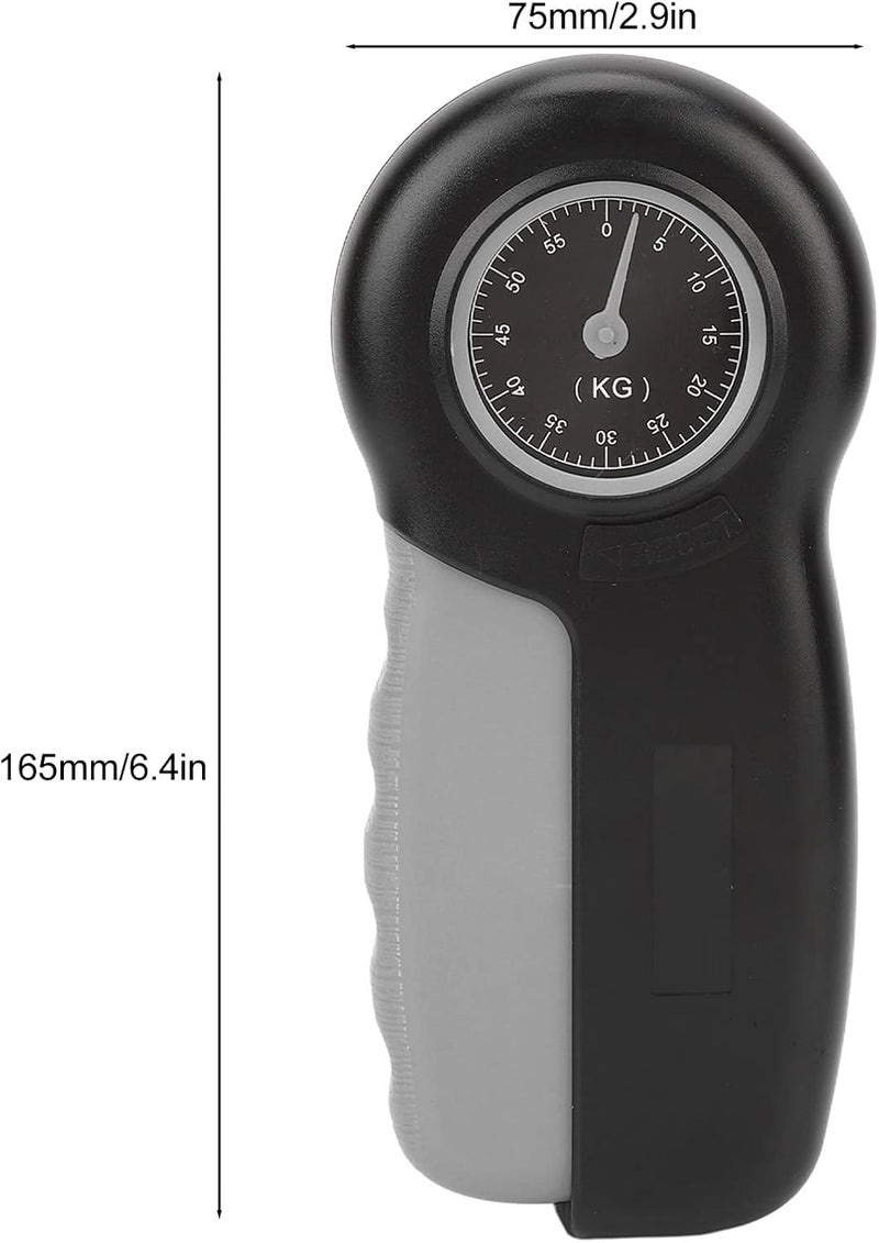 klarako Hand Dynamometer,klarako Professional Ergonomic Grip Strength Measurement Meter Grip Dynamometer for Hand Grip Strength - Image 4