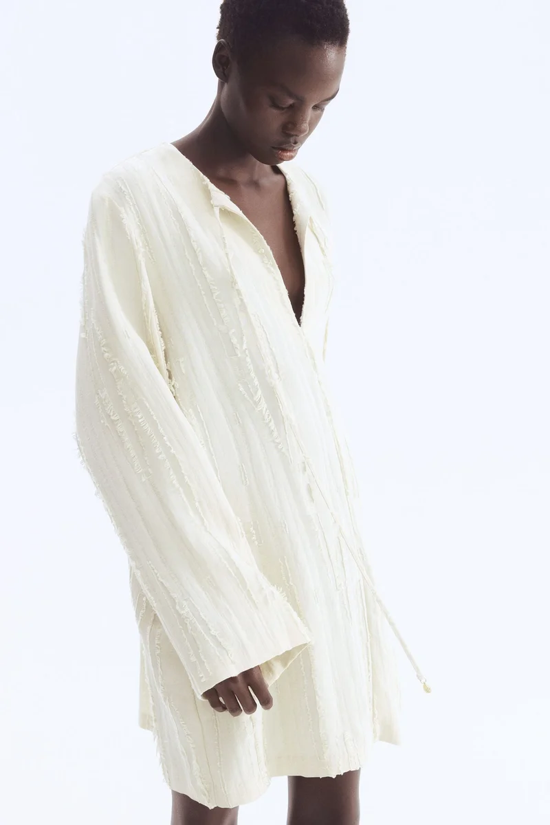 H&M Jacquard-weave dress