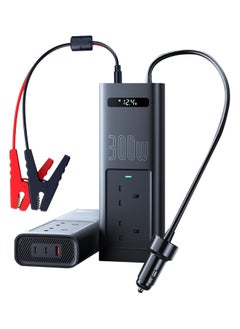 Baseus 300W Car Power Inverter – Car Battery Charger & Ultimate Charging Solution for Travel & Camping with Dual AC, Type-C, and USB Ports | Reliable Power Anywhere  - Image 1