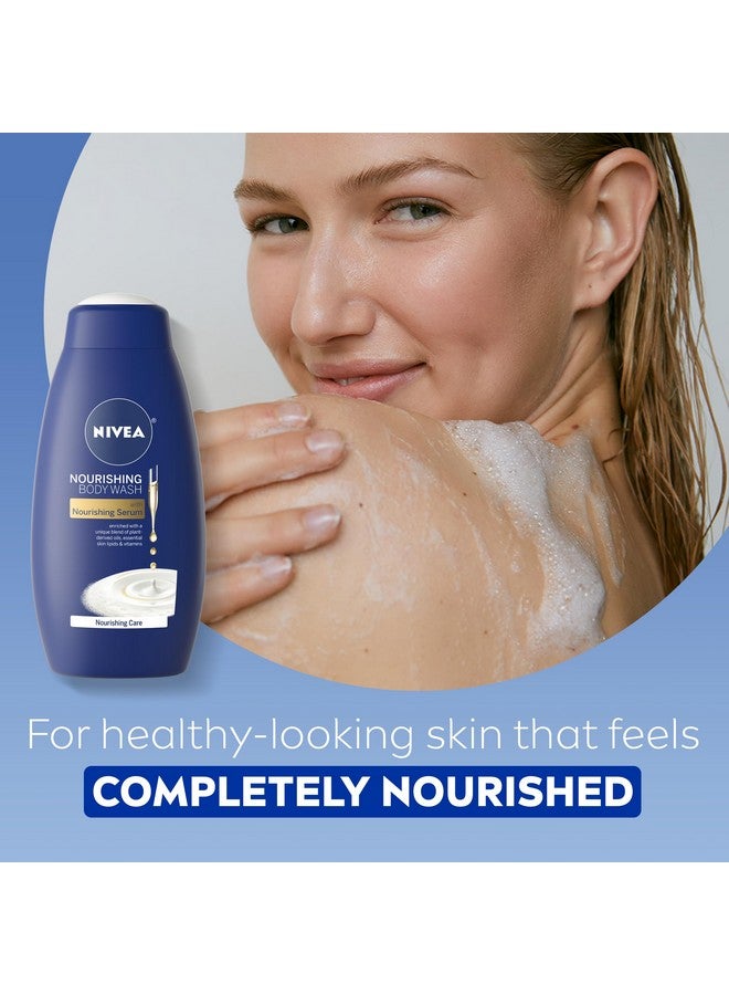 نيفيا مجموعة العناية بالبشرة من نيفيا، غسول الجسم المغذي، زجاجة 20 أونصة سائلة + لوشن للجسم، زجاجة 13.5 أونصة سائلة + كريم لليدين، أنبوب 2.6 أونصة + مرطب شفاه، عصا 0.17 أونصة - Image 4