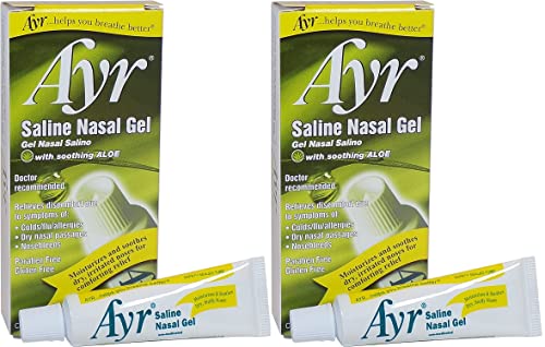 Ayr Saline Nasal Gel with Soothing Aloe, 0.5 Ounce (Pack of 2) - Image 1
