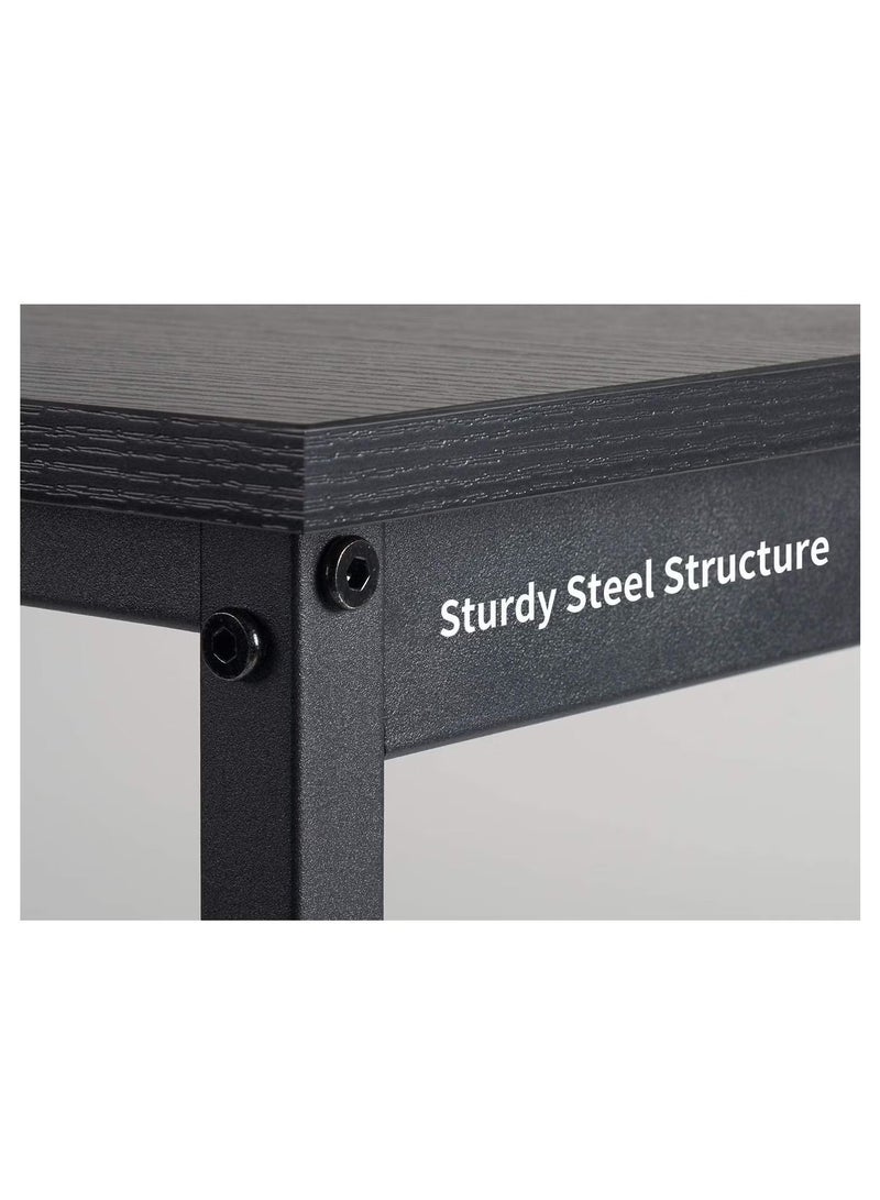 AGD Computer Desk 80cm Home Office Writing Study Desk Modern Simple Style Laptop Table with Storage Bag - Image 3