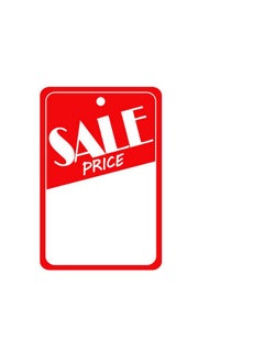 Top label Sale Price Tags2X3 Inch Retail Labelsbusiness Store Signs Cardstockpack Of 100  - Image 1