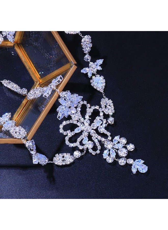 Missgrace - Bohemian Women Bridal Dainty Shining Layered Rhinestone Butterfly Head Chain Gold Silver Waterdrop Chunky Head Chain Headband Boho Crystal Teardrop Headpiece Hair Jewelry Wedding Prom Party - Image 1