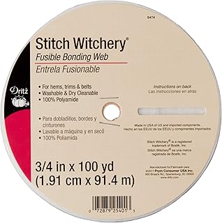 Dritz Bulk Package Bonding Web, 3/4-Inch X 100-Yards, White - Image 1