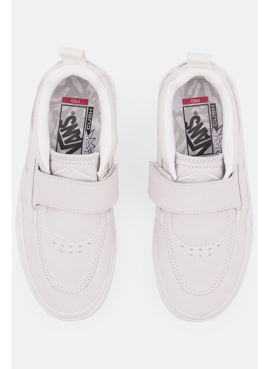VANS Women Velcro Casual Shoes, White  - Image 4