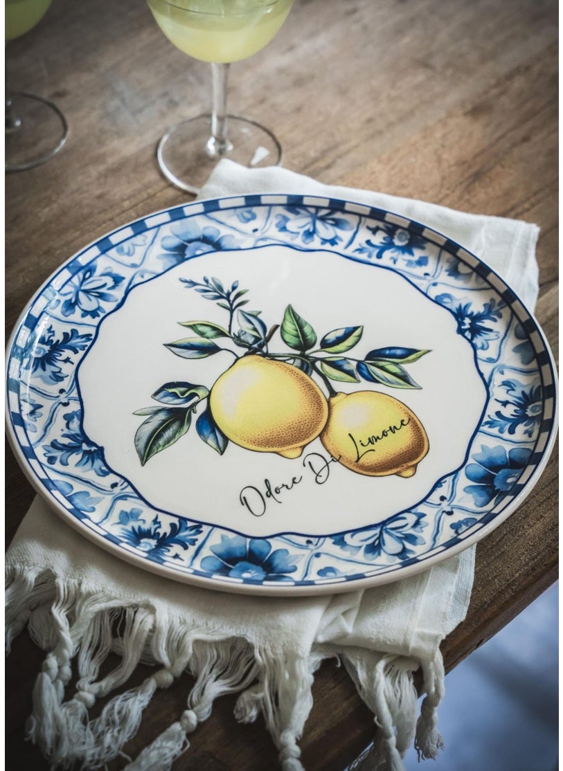 THE MIA Odore Di Limone Serving Plate 30 cm ODL0005  - Image 3