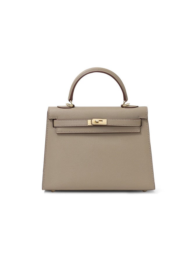 Viney Leather Kelly Bag, Luxury Handbag, Women's Brand Crossbody Shoulder Bag, Practical Birthday And Mother's Day Gift For Mom - Image 3