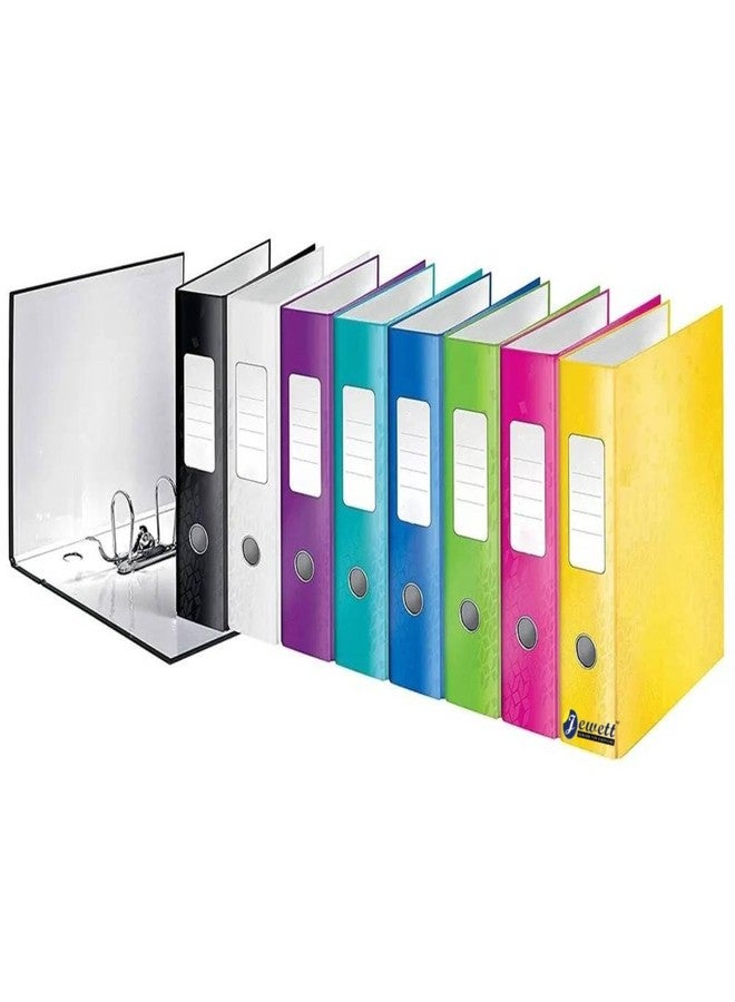 Jewett Index File, Lever Arch Box File, Index Files for Office, Cardboard Index File Folder, Folder for Certificate, Document, Box Binder Office File Pack of (2) - Image 1
