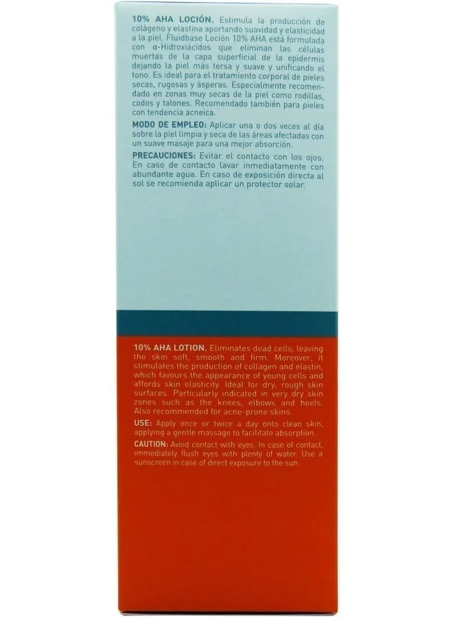 Genove  Genové Fluidbase Rederm 10% AHA Lotion (250ml) – Intensive Exfoliating Body Treatment for Dry, Rough & Thickened Skin – With Glycolic Acid for Smoothing Knees & Elbows  | Best Price UAE