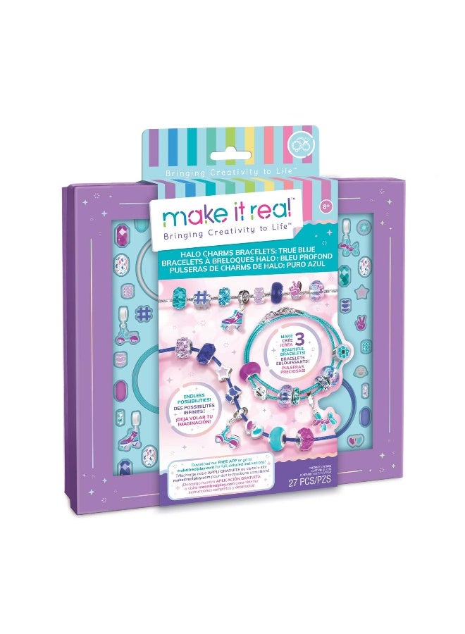 Make It Real Halo Charms Bracelets Kit (True Blue) - Image 3